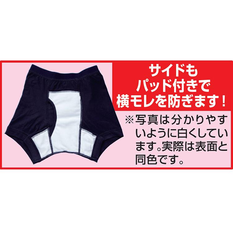 さわやか安心 ボクサーパンツ 2色7枚組 同サイズ LL 防水 消臭 抗菌