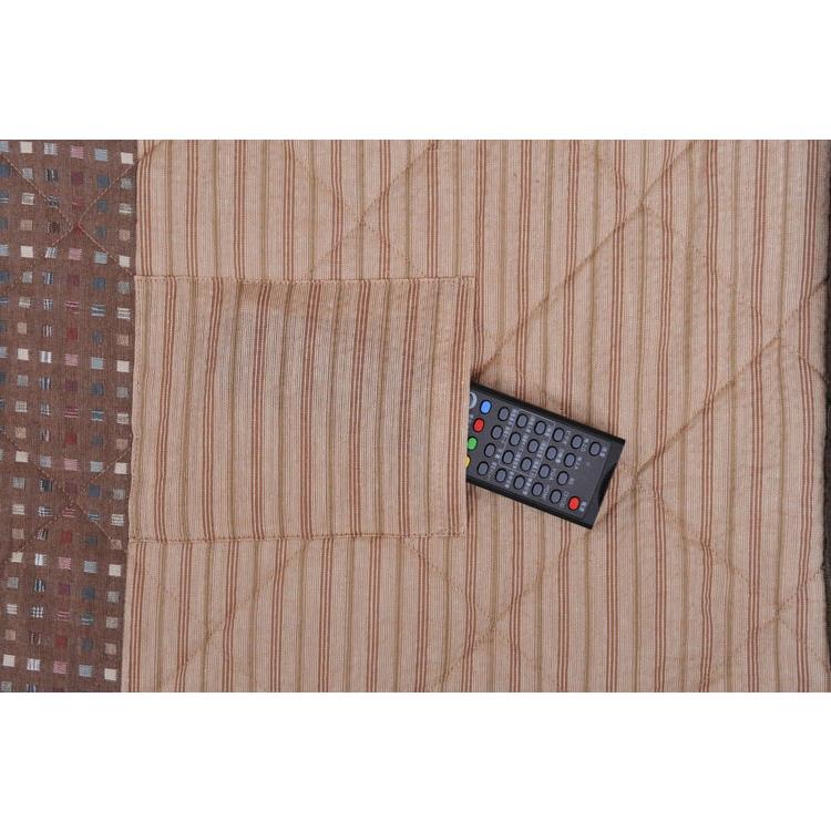 こたつ用掛布団 75×105cm用 リモコンポケット付き 炬燵 裏面ボア