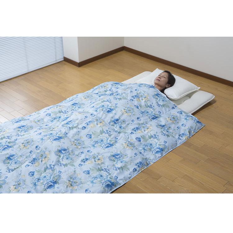 Nクール ダウンケット タオルケット 羽布団 シングル グレー 二つ