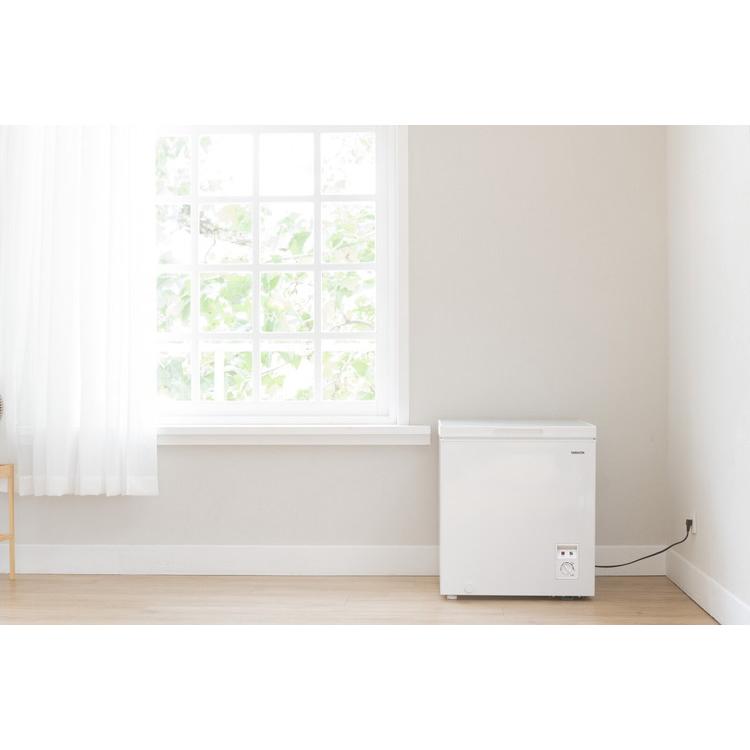 冷凍庫 上開き 大容量 66L 幅55cm フリーザー 省エネ 省スペース 温度