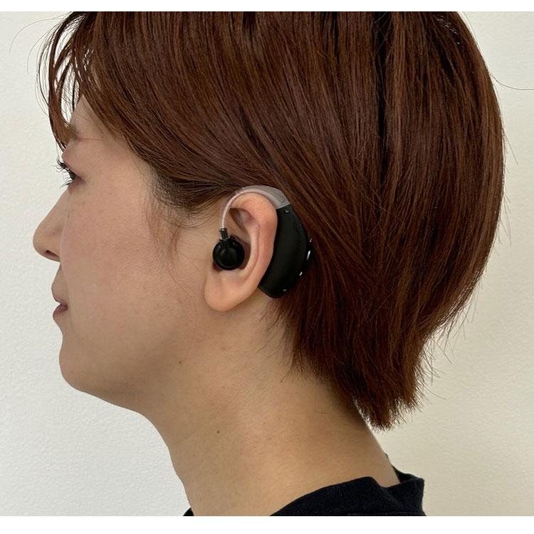 集音器 2個組 耳掛け 充電式 音量6段階 ノイズ低減 聞こえやすい 調節