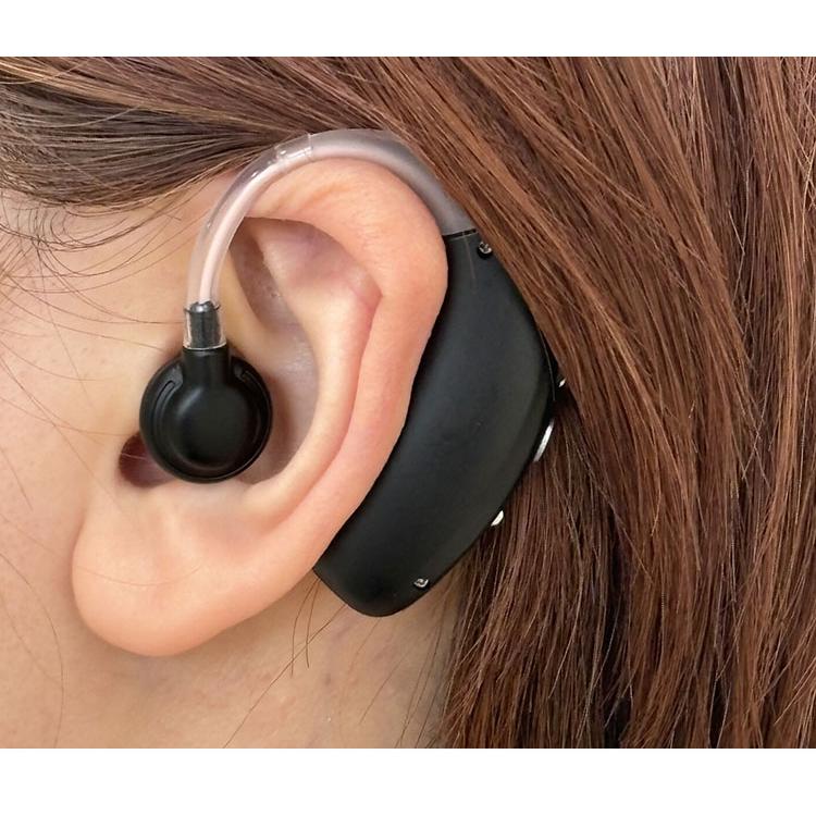 集音器 2個組 耳掛け 充電式 音量6段階 ノイズ低減 聞こえやすい 調節