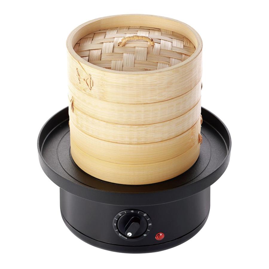 せいろ蒸し器点心爛漫 蒸し器 蒸籠 火を使わない 安心 タイマー付き