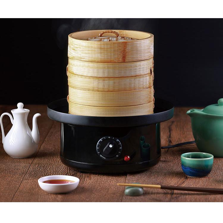 せいろ蒸し器点心爛漫 蒸し器 蒸籠 火を使わない 安心 タイマー付き