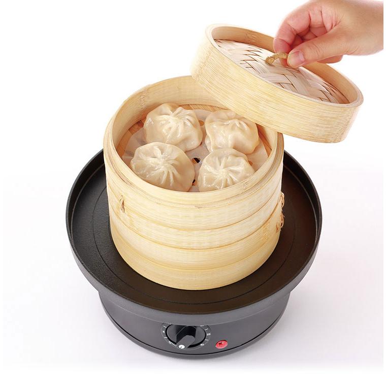 せいろ蒸し器点心爛漫 蒸し器 蒸籠 火を使わない 安心 タイマー付き