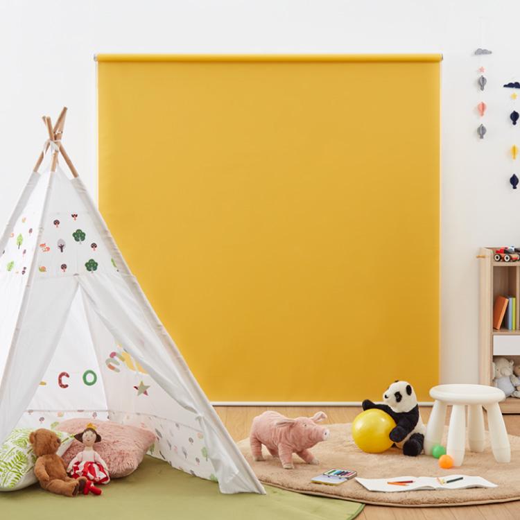 取り付け時工具不要 突っ張り ロールスクリーン 60~90cm以内 90×180cm