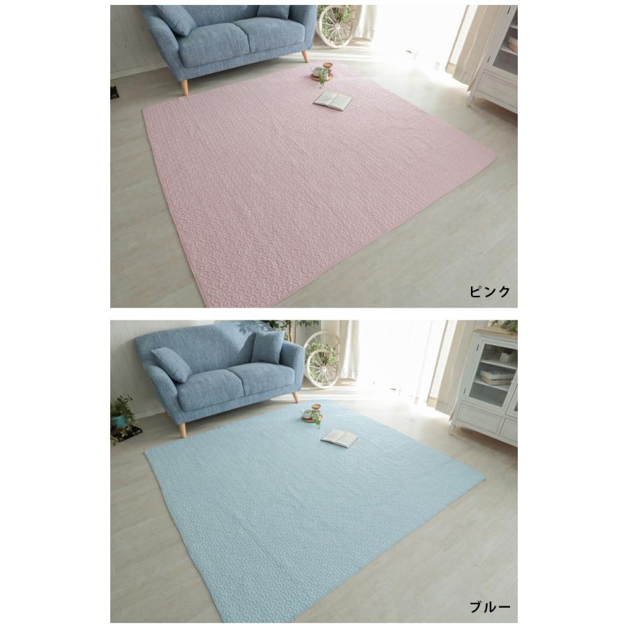 イブル マルチカバー 190×190cm 綿100% 天然素材 肌触り キルティング