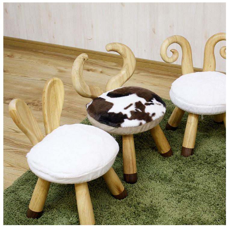 アニマルチェアー 幅28cm キリン ねずみ バンビ トナカイ うさぎ ひつじ うし かわいい おしゃれ 癒し 子供 プレゼント 誕生日 代引不可 | ブランド登録なし | 09