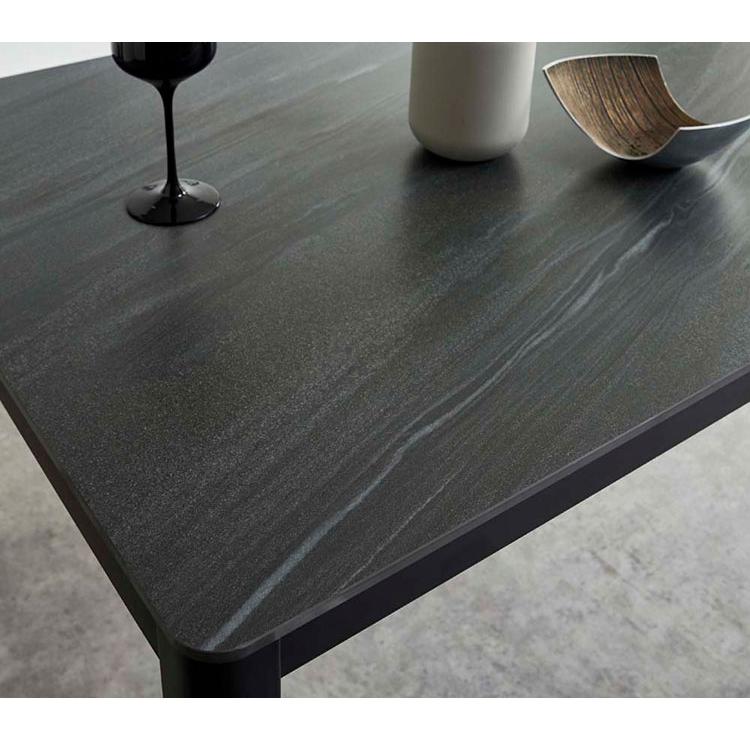 ダイニングテーブル セラミック 140×80cm 耐久性 耐熱 傷に強い 大理石