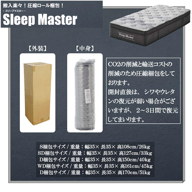 極厚マットレス ワイドダブル 厚み31cm ホテルライク 高級 ポケット