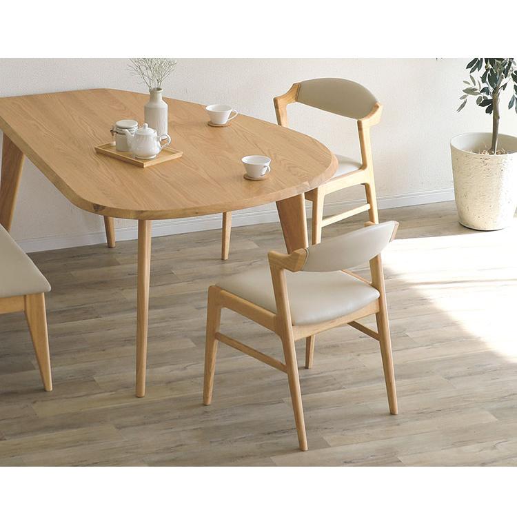 ANSEL 肘無し ダイニングチェア 単品 椅子 食卓 リビング ダイニングチェア おしゃれ 椅子 木製 背もたれ ダイニング いす イス おしゃれ 北欧 代引不可