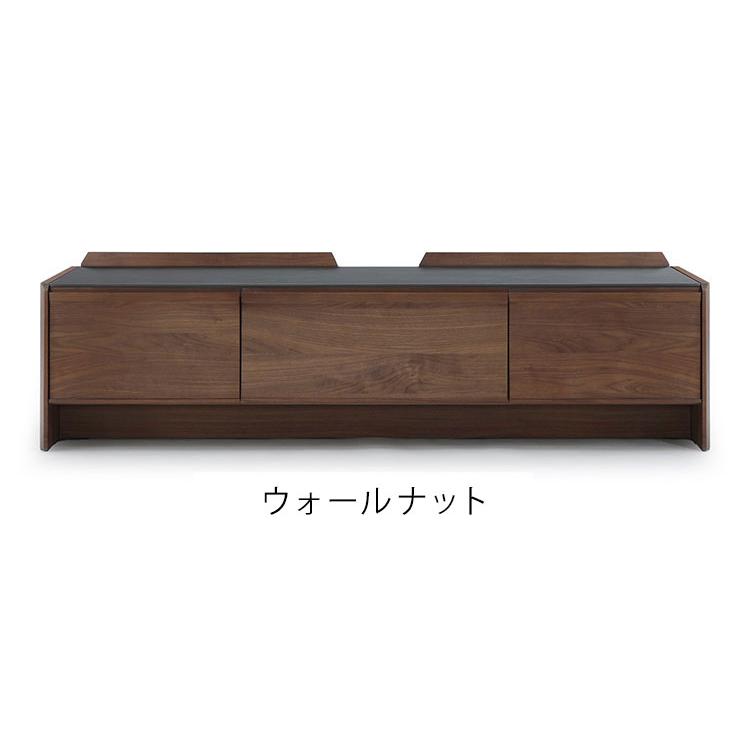 テレビ台 幅185cm セラミック ローボード 完成品 オーク