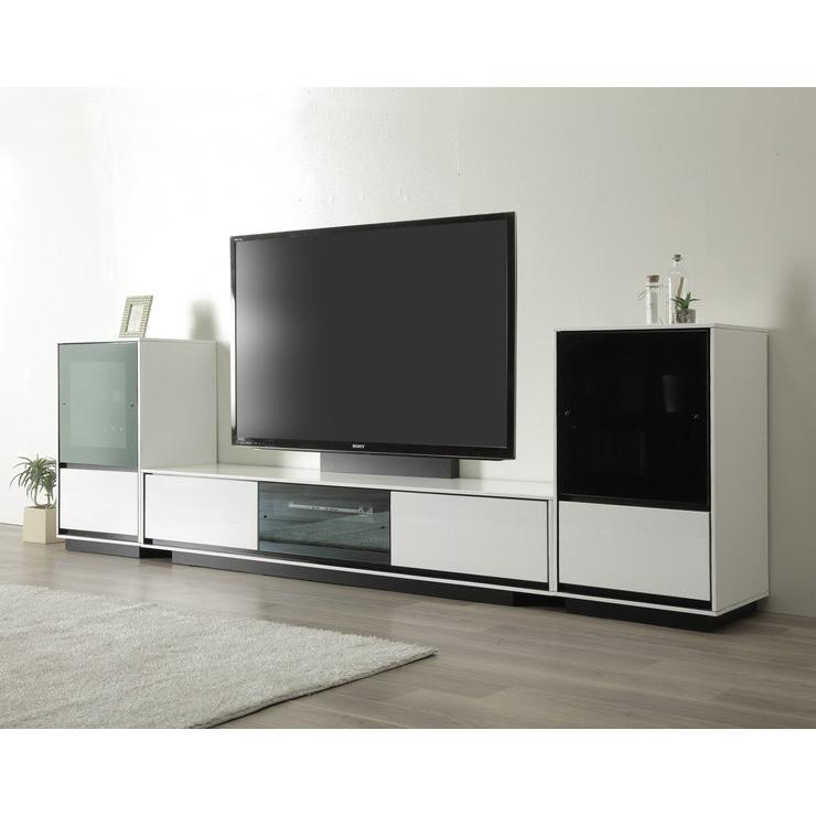 ローボード テレビ台 幅160 奥行42 高さ35 完成品 UV塗装 4mmハーフ