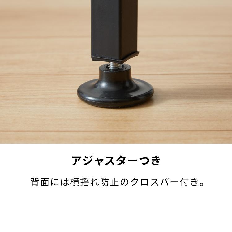 ゴミ箱上ラック 幅80cm 引出し付き 3分別タイプ ごみ箱上を有効活用 省スペース キッチンラック 作業台 作業スペース ごみ箱上ラック ゴミ箱上収納 代引不可の画像