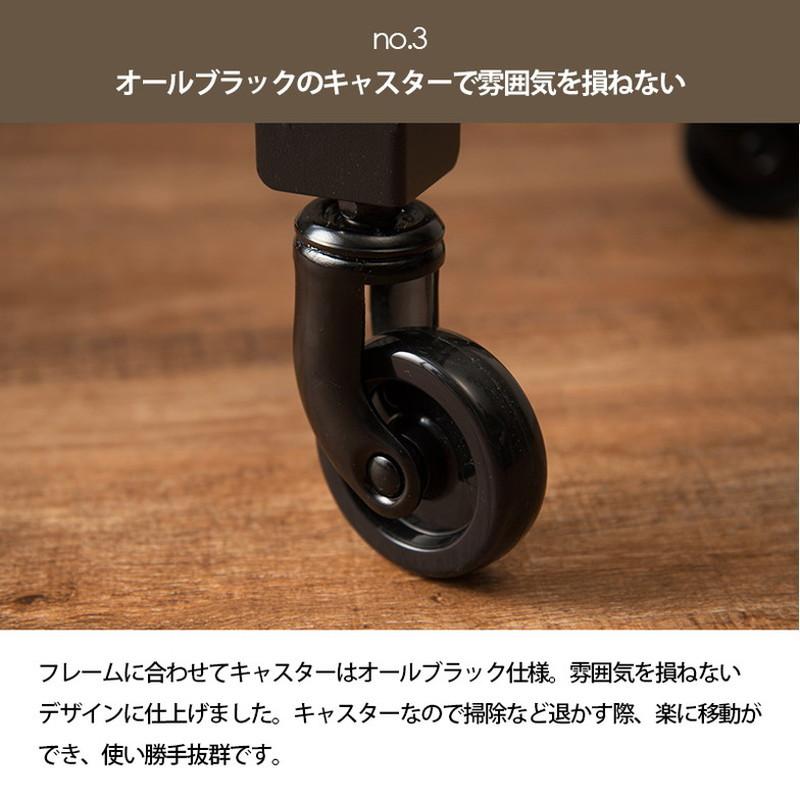 ヴィンテージ調 テレビ台 ローボード テレビボード 幅110 ロータイプ TV台 TVボード リビングボード 棚 収納 キャスター付き インダストリアル 代引不可_11