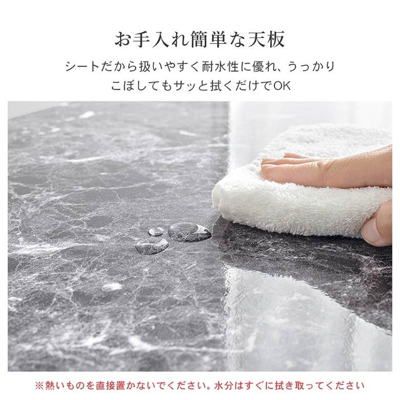 ネストテーブル 大理石調 円形 2個セット テーブル ローテーブル