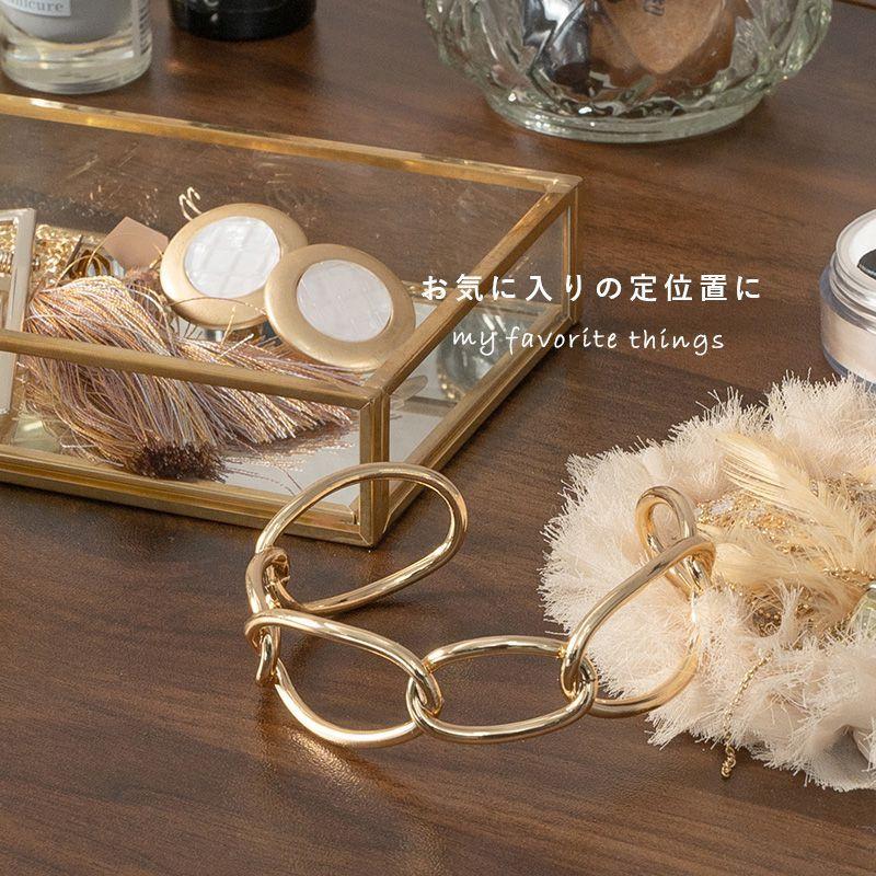 ドレッサー 幅50cm コンパクト 半完成品 スツール付き 天板開閉 2口