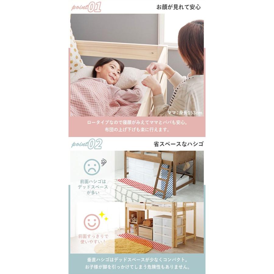 最終値引！美品ロフトベッド セミダブル 、マットレスセットハシゴ付 ハイタイプ ロフトベッド マットレスセット Peep(ピープ)＋