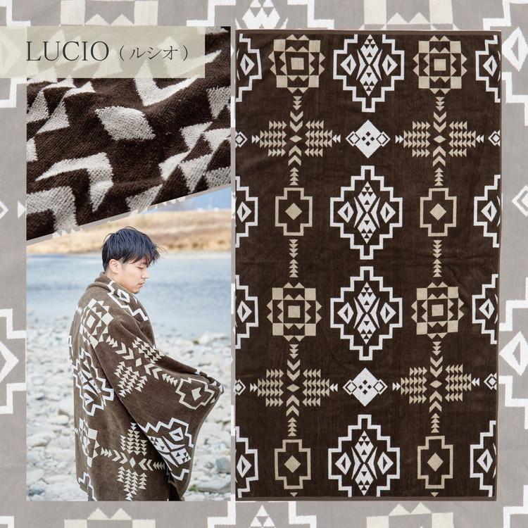 綿100% タオルブランケット 100×178cm アウトドア ビーチタオル 多機能