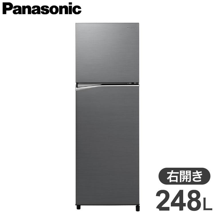 開梱設置無料 パナソニック 2ドア 右開き 冷蔵庫 248L ダークグレー NR-B252T-H 代引不可 : hm-nr-b252t-h-s :  リコメン堂 - 通販 - Yahoo!ショッピング