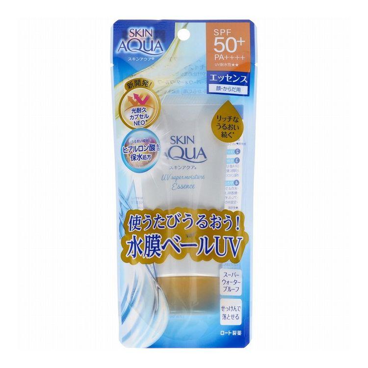 【単品30個セット】 ロート製薬 スキンアクア スーパーモイスチャーエッセンス 80g(代引不可)【送料無料】 単品30個セット ロート製薬 スキンアクア スーパーモイスチャー