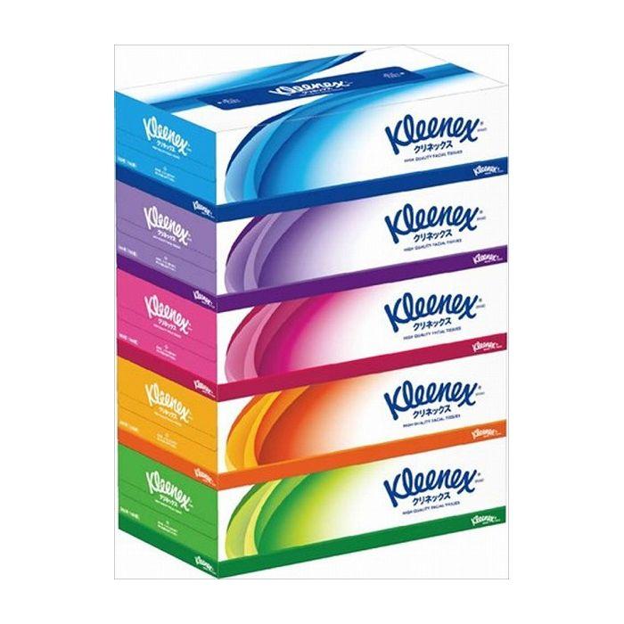 12個セット 日本製紙クレシア クリネックスティシュー 5箱パックまとめ買い まとめ売り セット販売 セット 業務用 備蓄 代引不可
