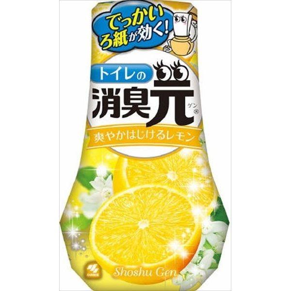 小林製薬 トイレの消臭元 爽やかはじけるレモン 400ML 芳香消臭 トイレ用 トイレ用 代引不可｜recommendo