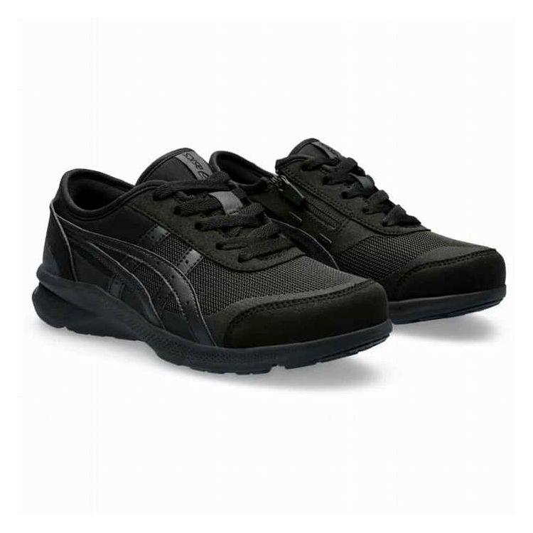 asics アシックス HADASHIWALKER W066 23.5cm BLACK/K アシックス