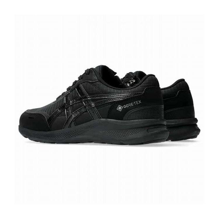 asics アシックス HADASHIWALKER GTX W074 22cm BLK/BLK アシックスウォーキングシューズ アウトドア ウォーキング お出かけ用 散歩 旅行 運動靴 代引不可