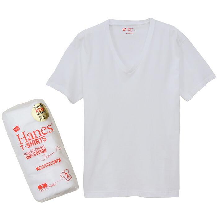 ヘインズ Japan Fit Vネックtシャツ 2枚組 H5315 リコメン堂 通販 Paypayモール