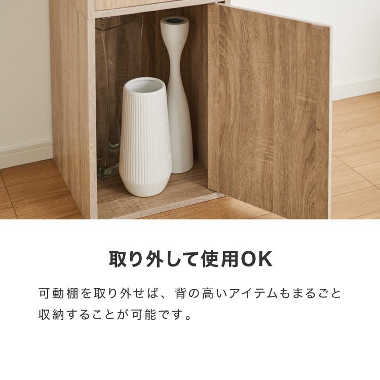 収納ボックス カラーボックス ボックス 3ドア 収納 収納ケース 扉