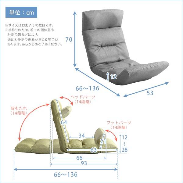 リコメン堂 座椅子 日本製 国産 イス パーソナルチェア チェア