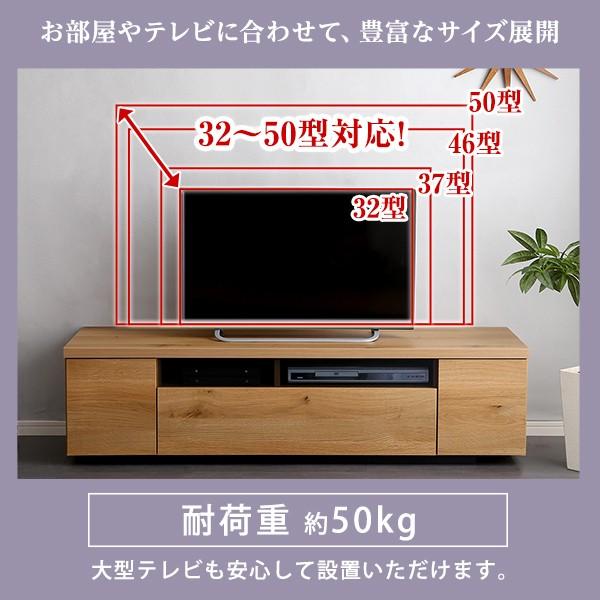 リコメン堂 日本製 完成品 テレビ台 幅140cm テレビボード 32〜50V対応