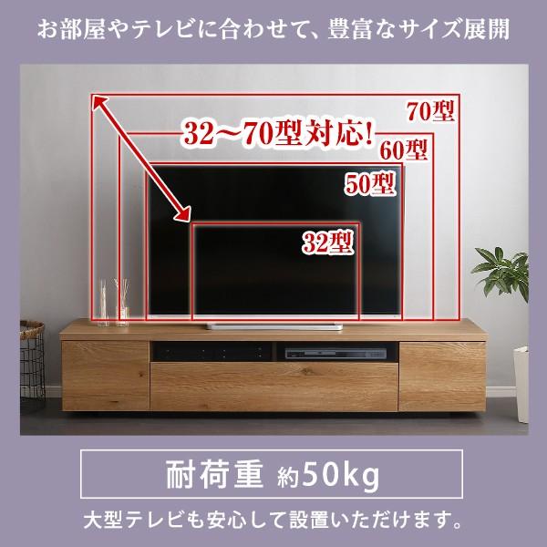 リコメン堂 日本製 完成品 テレビ台 幅180cm テレビボード 32