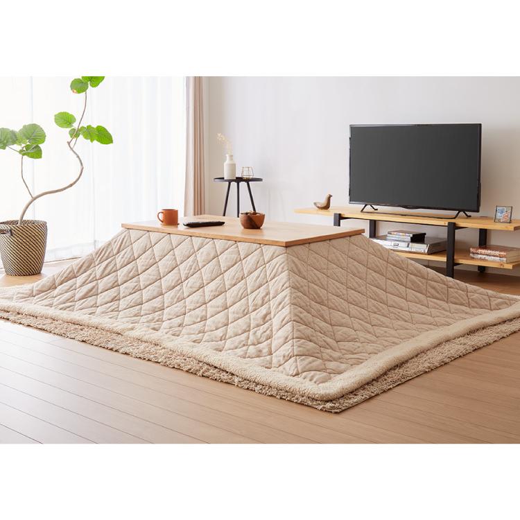 こたつ 幅105cm こたつ机 リビングテーブル 3段階 高さ調節 継ぎ脚