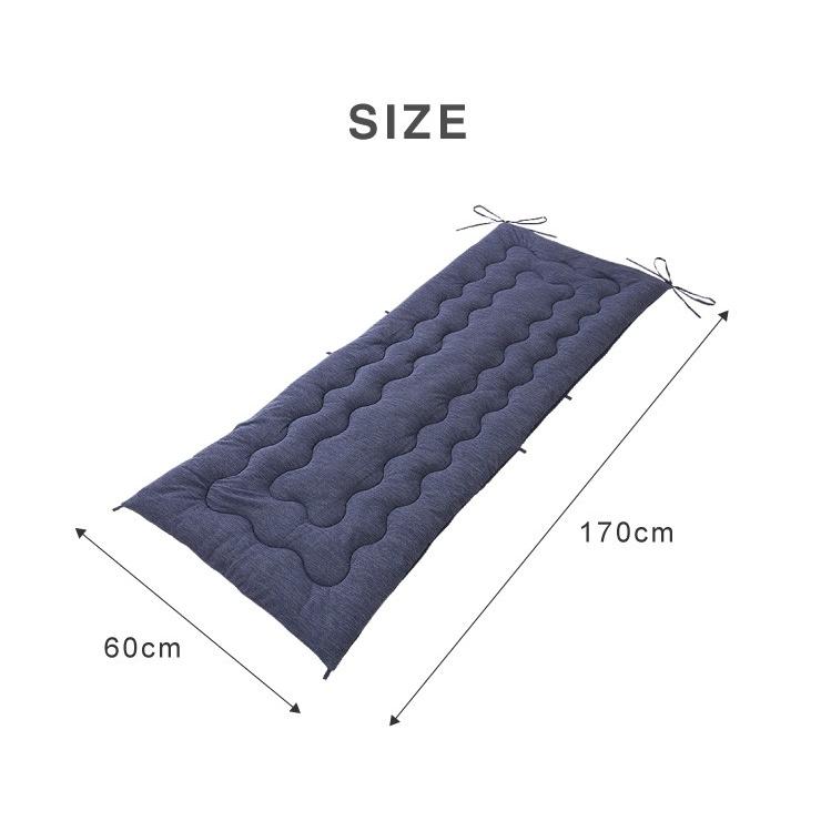 リコメン堂 ごろ寝マット 洗える 60×170cm 杢調 コンパクト リラックス