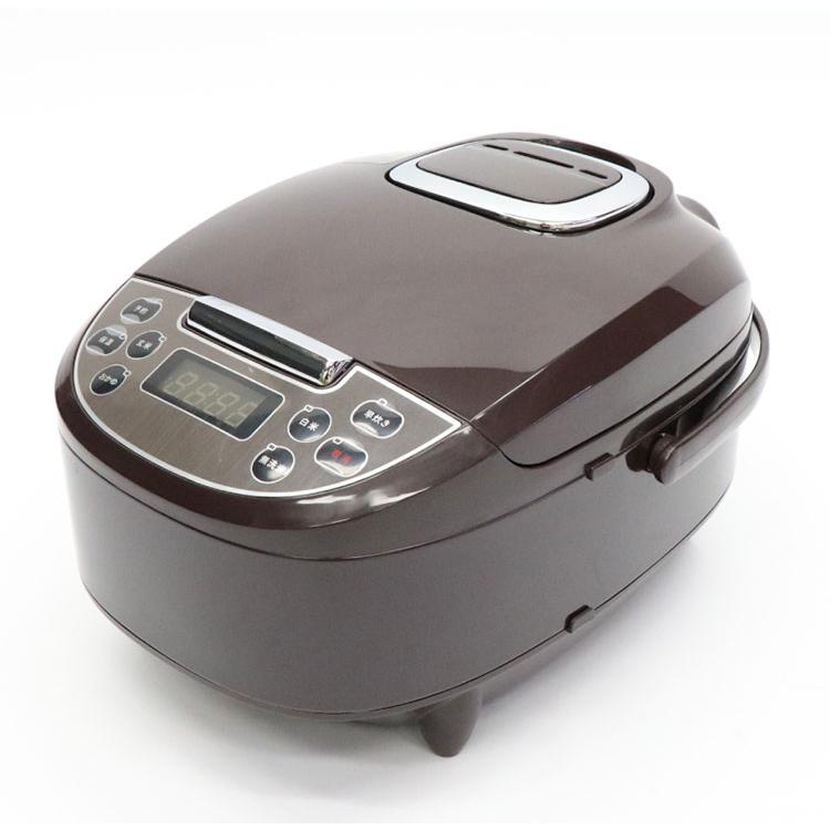 マイコン炊飯ジャー 5合炊き 炊飯器 HK-RC554 ブラック ブラウン 早