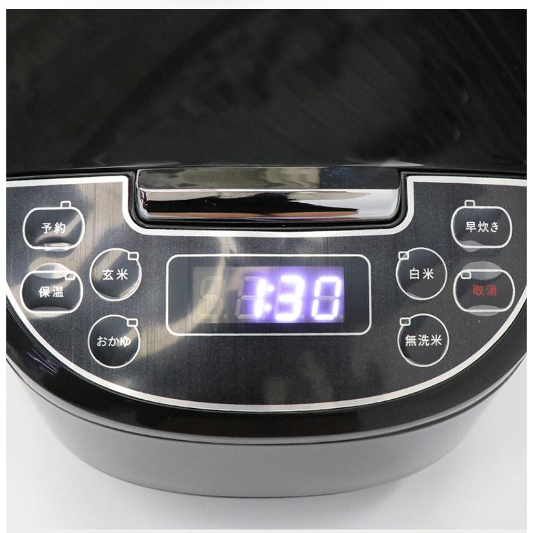 マイコン炊飯ジャー 5合炊き 炊飯器 HK-RC554 ブラック ブラウン 早