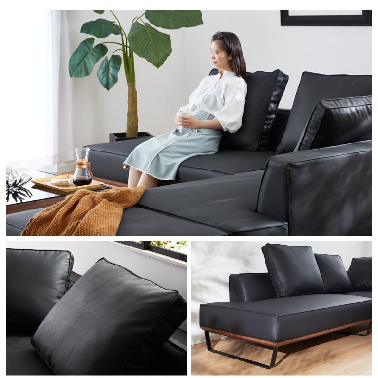 ソファ カウチソファ l字 コーデュロイ ソファー コーナーソファ 3人