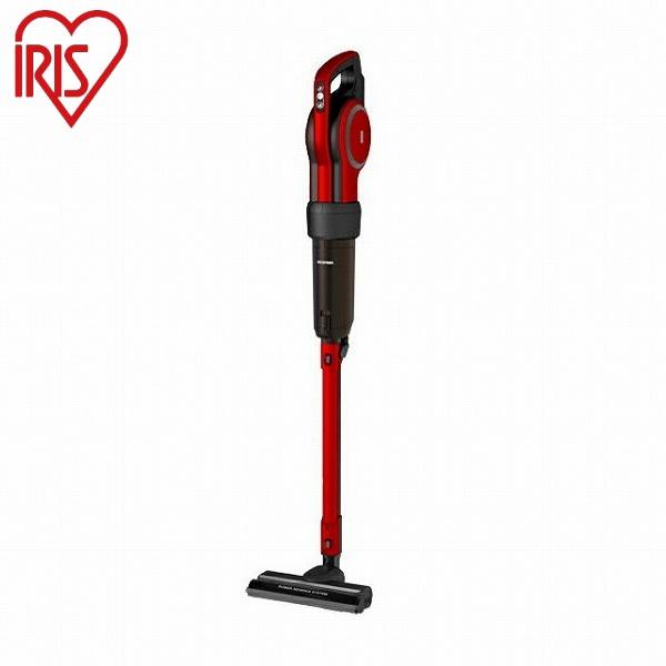 アイリスオーヤマ キャニスティッククリーナー 掃除機 紙パック式 キャニスティッククリーナー IC-CSP5 レッド 掃除機 IRIS OYAMA 代引不可 | ブランド登録なし