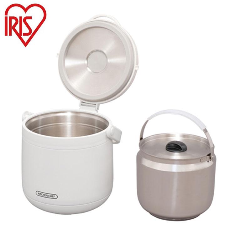 アイリスオーヤマ ダブル真空保温調理鍋 おまかせさん RWP-N45 IRIS