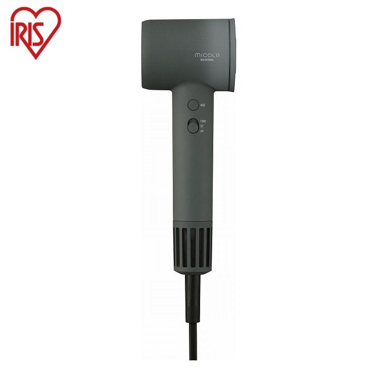 アイリスオーヤマ クイックイオンドライヤー HDR-M301-H ダークグレー