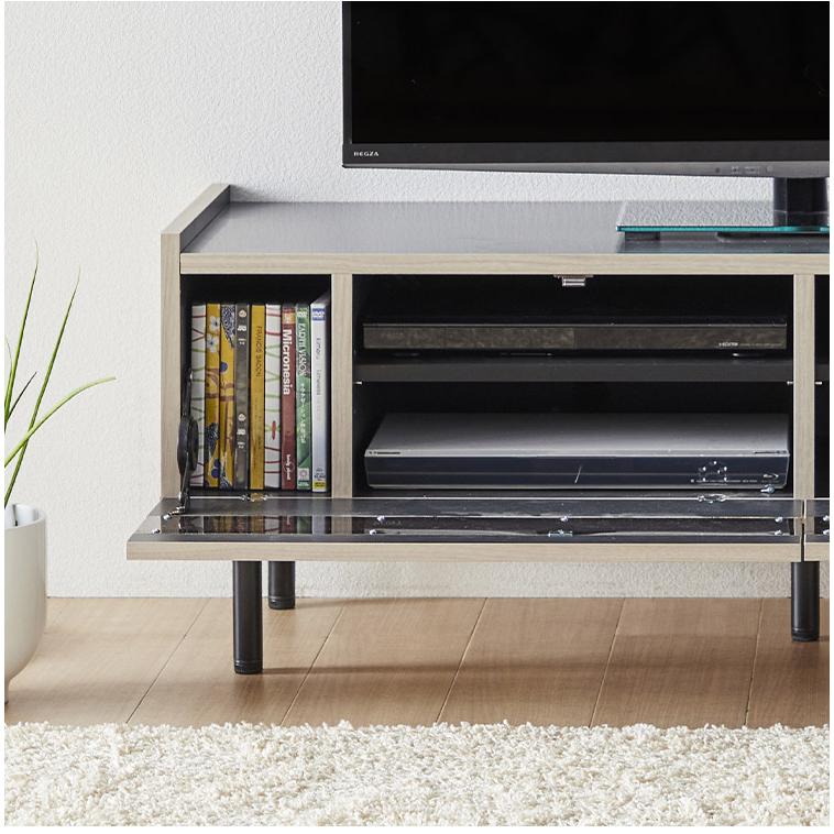 脚付TVボード 幅130 完成品 日本製 奥行 45 脚付きテレビ台 木製