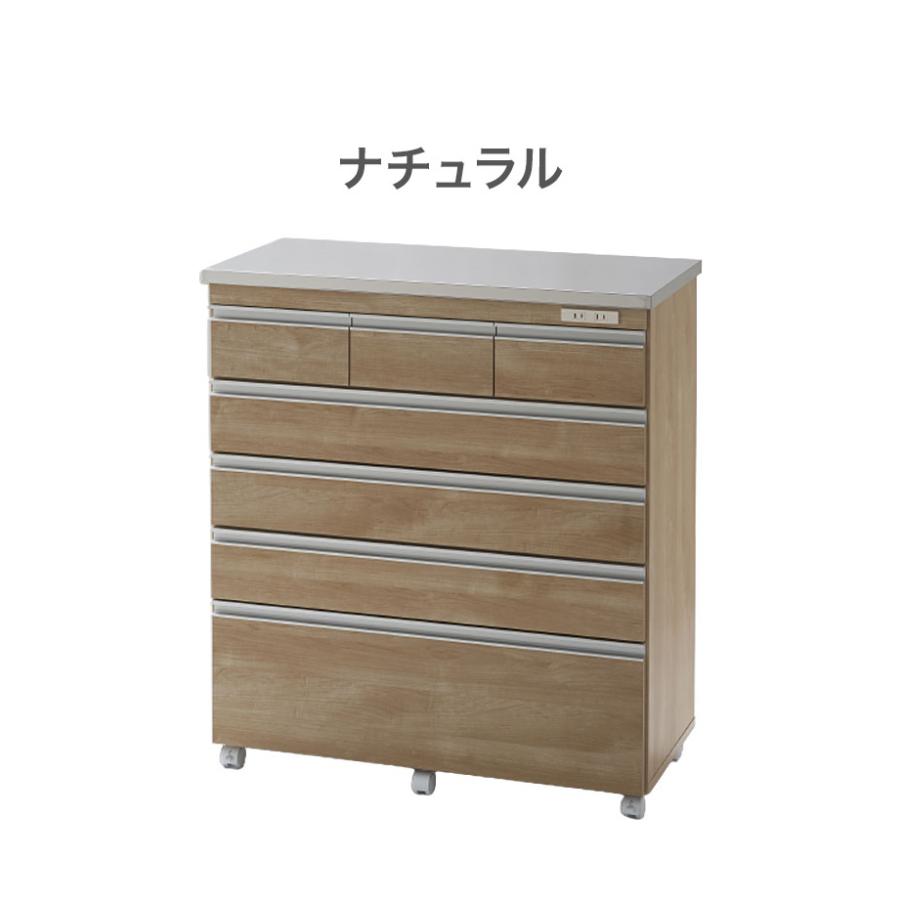 完成品 日本製 キッチンカウンター ステンレス天板 幅90 高さ100 完成品 日本製 キッチンカウンター ステンレス天板 幅90 高さ100