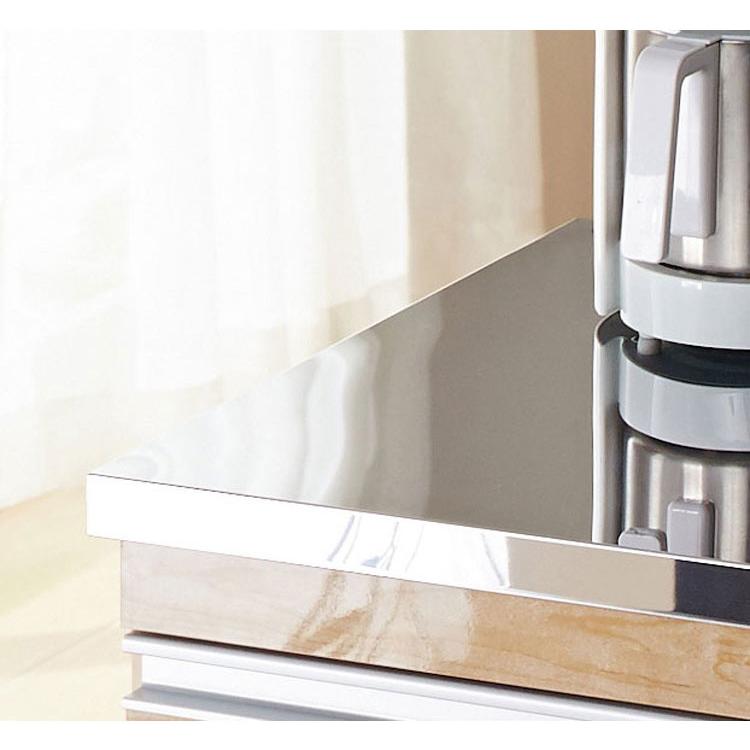 キッチンカウンター 薄型 天板ステンレス鏡面仕上げ 楽天市場】【完成品 日本製】キッチンカウンター ステンレス天板 幅90