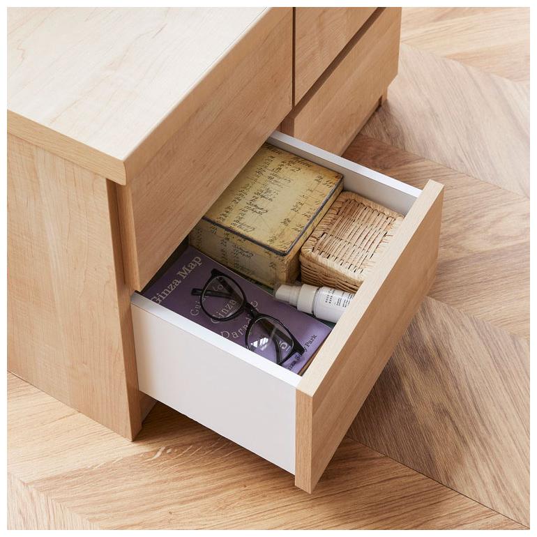 座れる 北欧 ロータイプチェスト 幅60 耐荷重 80kg ベンチチェスト