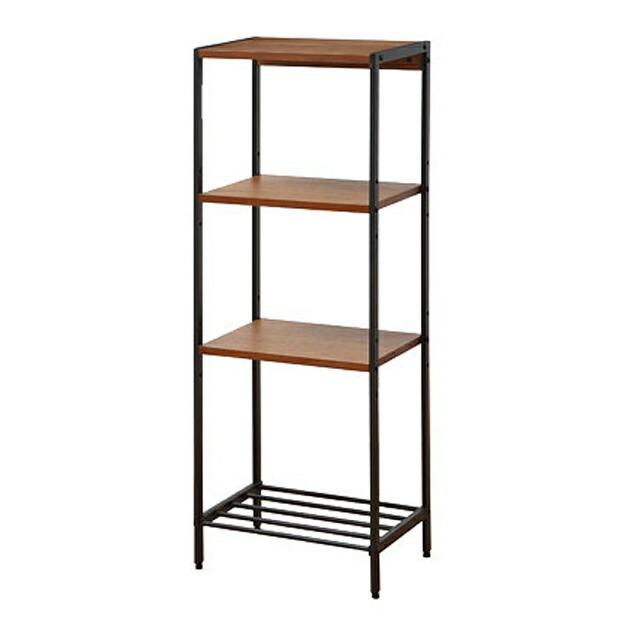 ディスプレイラック ディスプレイ 棚 棚板付き4段スリムラック 高さ