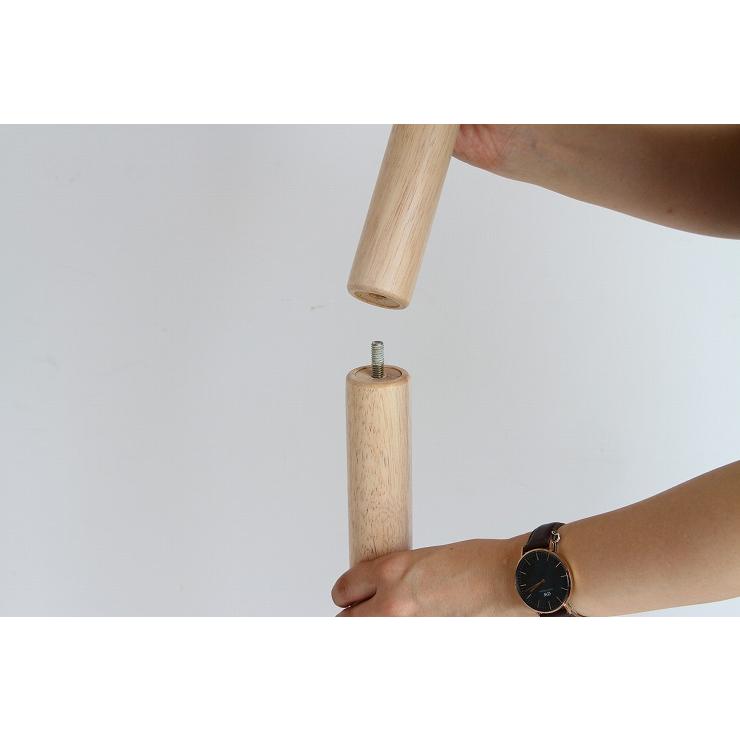 天然木 ポールハンガー Crane Hanger クレインハンガー ラバーウッド材 コートハンガー 収納 シンプル 木製 機能派ハンガー 代引不可