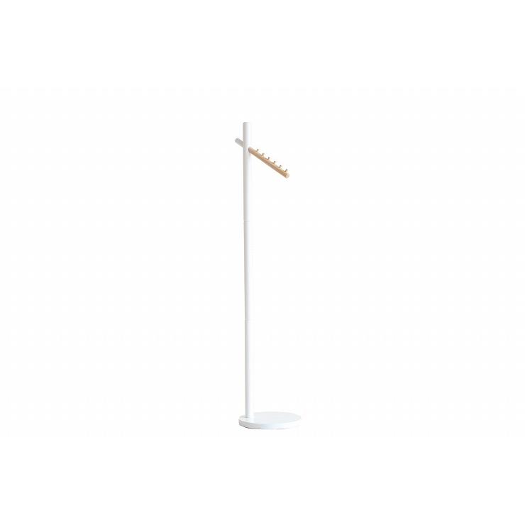 天然木 ポールハンガー Crane Hanger クレインハンガー ラバーウッド材 コートハンガー 収納 シンプル 木製 機能派ハンガー 代引不可