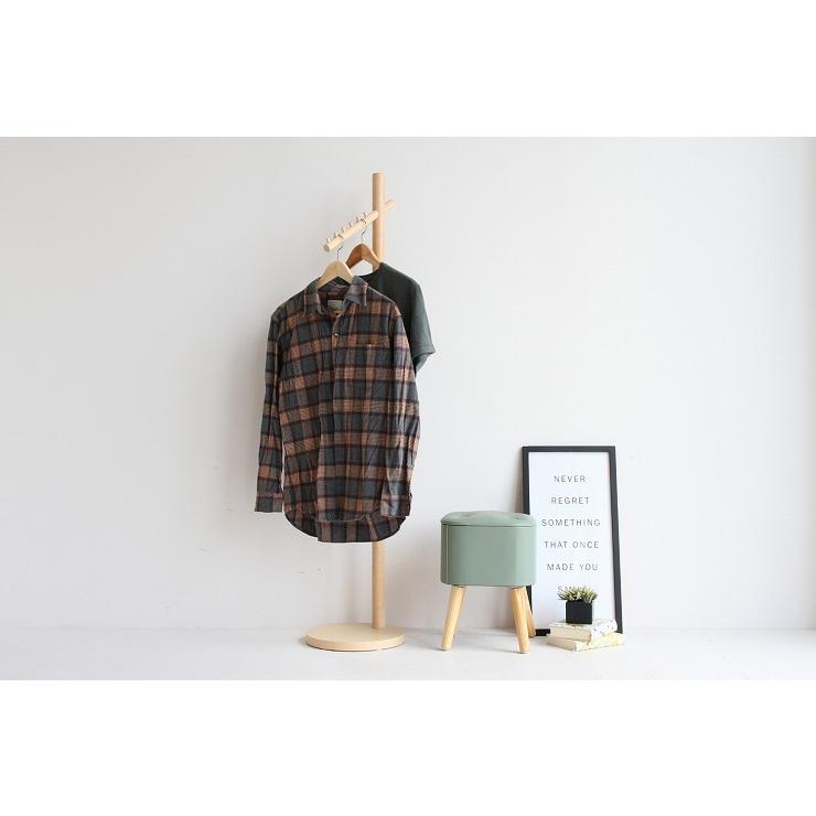 天然木 ポールハンガー Crane Hanger クレインハンガー ラバーウッド材 コートハンガー 収納 シンプル 木製 機能派ハンガー 代引不可